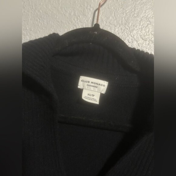Club Monaco cashmere collared sweater - Picture 3 of 5